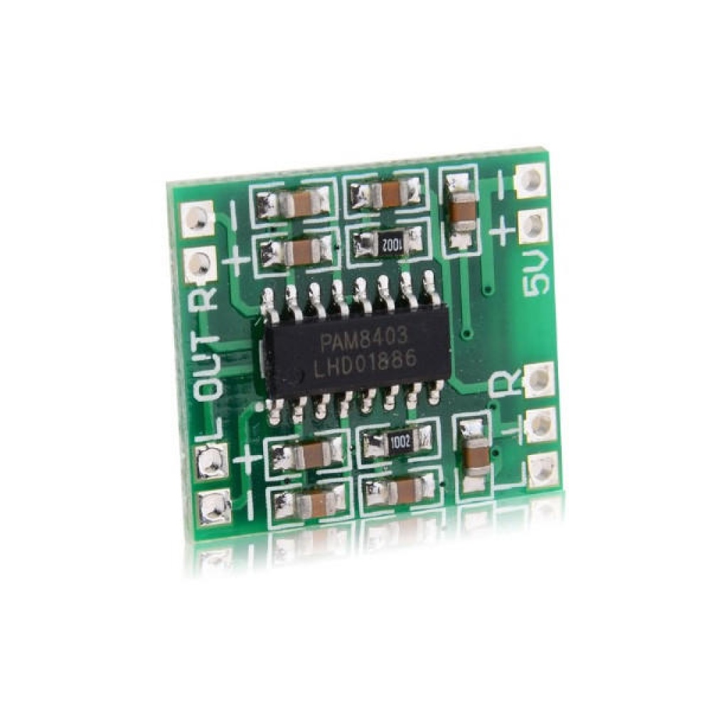 50Pcs PAM8403 Miniature Digital USB Power Amplifier Board 2.5V - 5V - Image 2