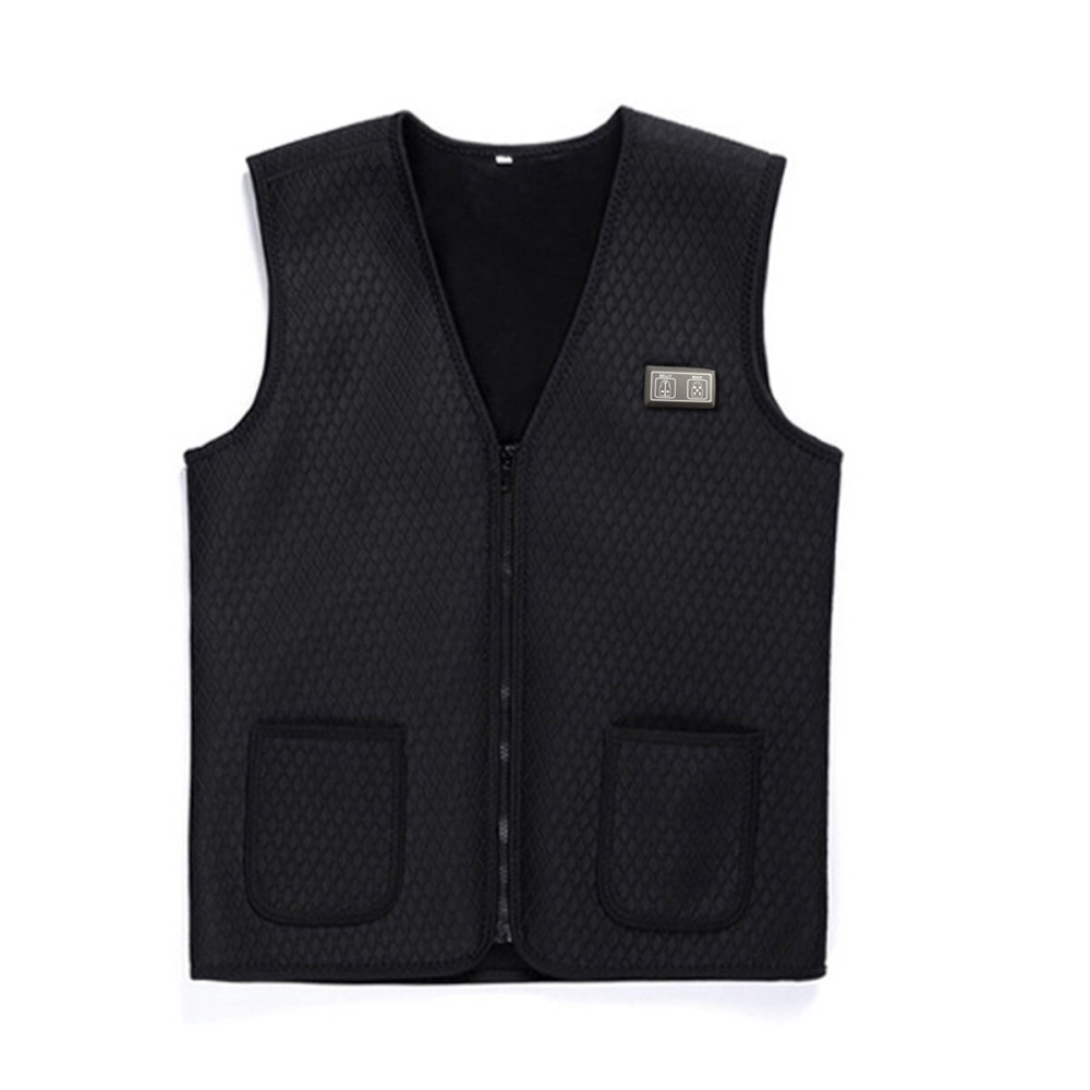 Smart Electric Heated Vest Winter For Men And Women 7-areas Intelligent Heating - 3XL - Image 2