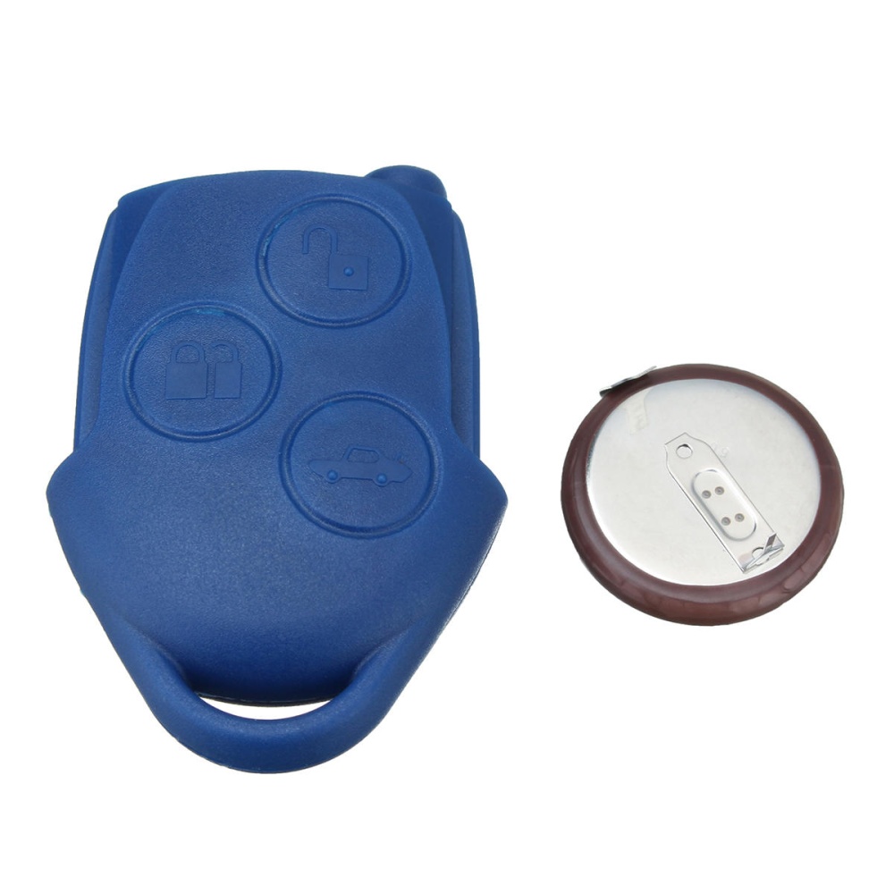 3 Buttons Remote Key Case Shell With VL2330 Battery For Ford Transit MK7 - Image 2