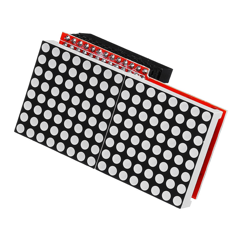 8x16 MAX7219 LED Dot Matrix Screen Module Geekcreit for Arduino - products that work with official Arduino boards - Image 2