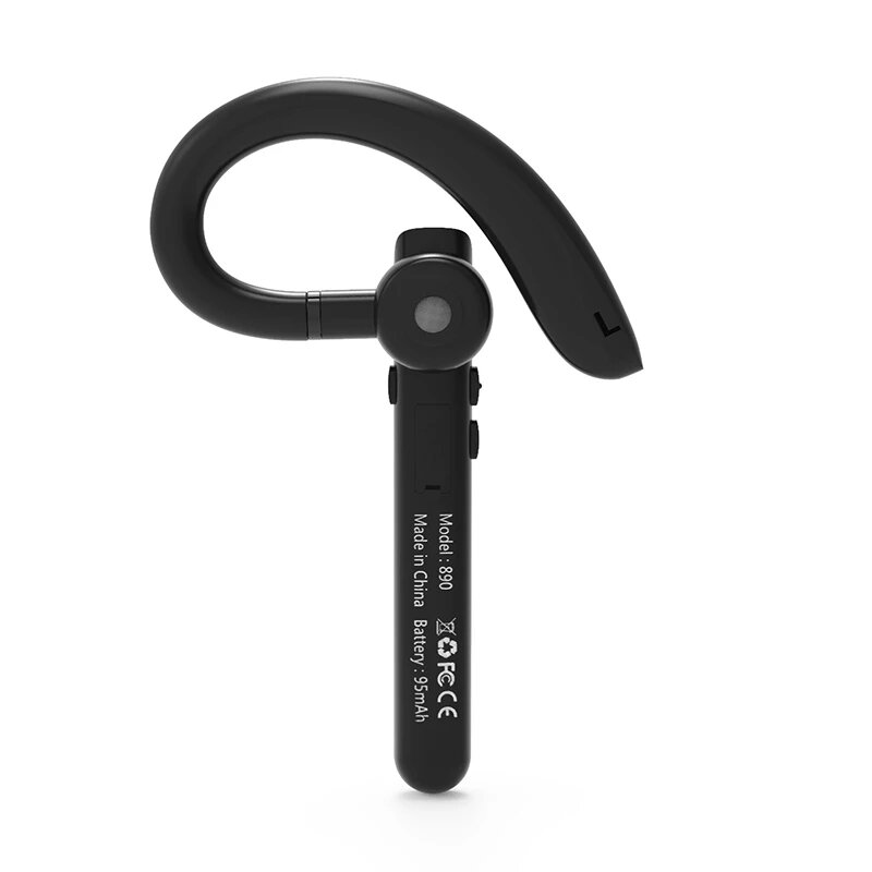 Bakeey 890 bluetooth 5.2 Wireless Headset Noise Reduction IPX7 Waterproof HiFi 3D Stereo Surround Sound Headphone with Mic - Black - Image 2