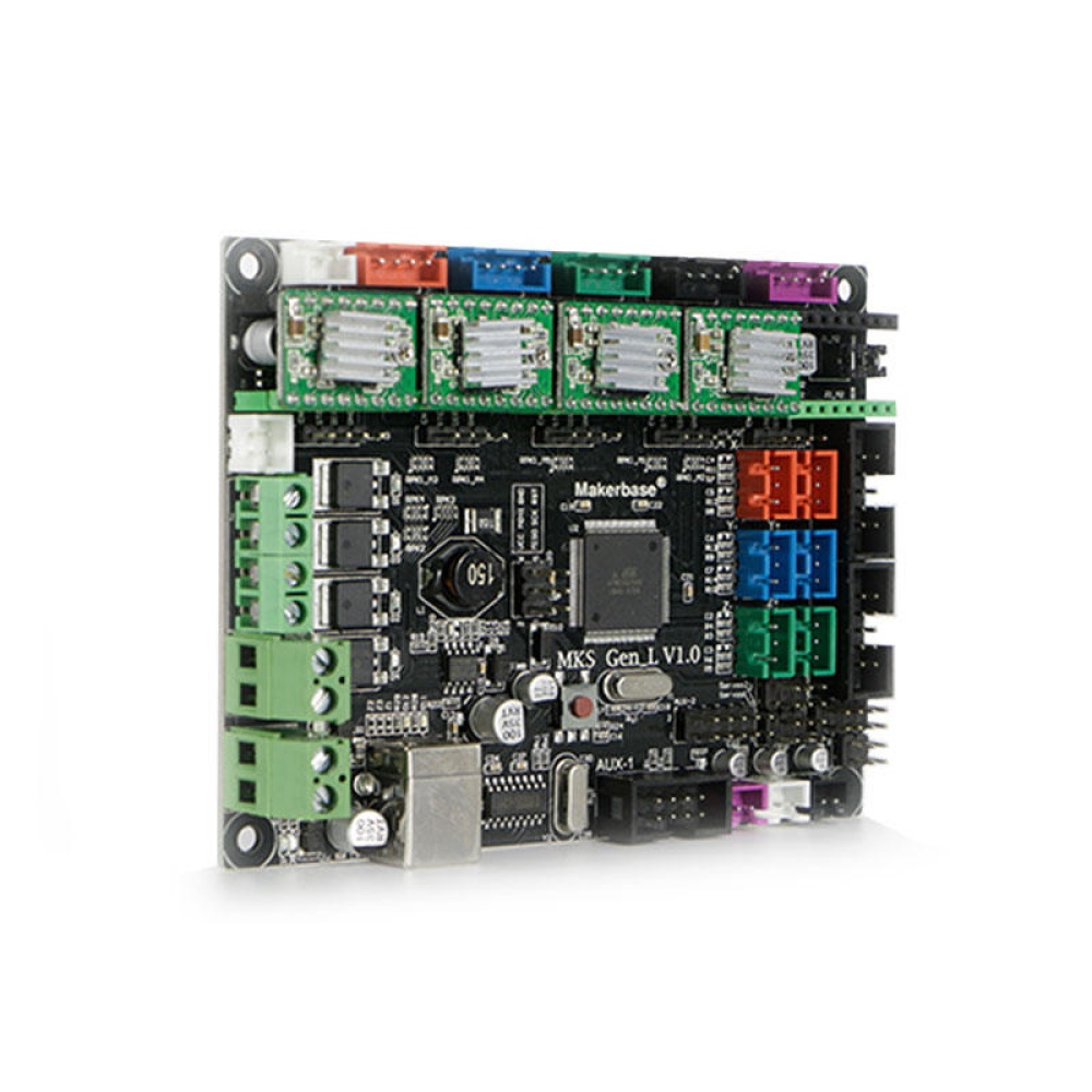 JGAURORA® 12V-24V MKS-GEN L Main Board With 4988 Driver Board for 3D Printer - Image 2