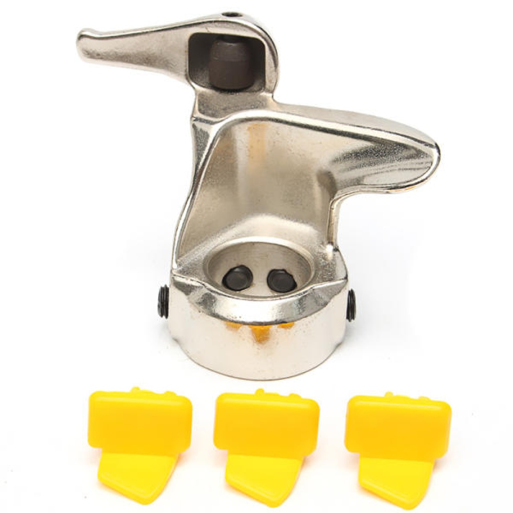 Motorcycle Tire Changer Mount Demount Head Duckhead With 3 Pads - 30mm