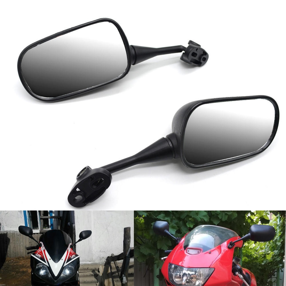 18mm Motorcycle Rearview Mirrors Back Side Mirrors For HONDA CBR600 CBR600RR CBR1000 CBR1000RR - Image 2