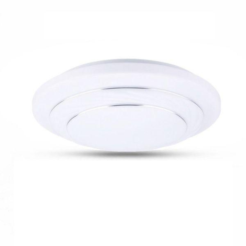 24W 1900lm LED Ceiling Light Surface Mount Round Panel Lamp Bedroom Living Room 85-265V - Image 2