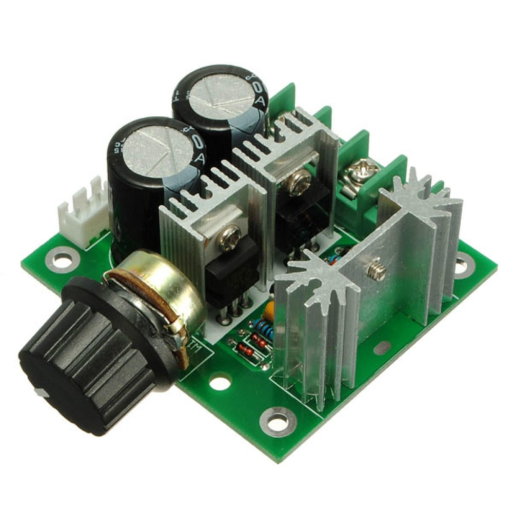 3pcs 12V-40V 10A Modulation PWM DC Motor Speed Controller Switch Governor - Image 2