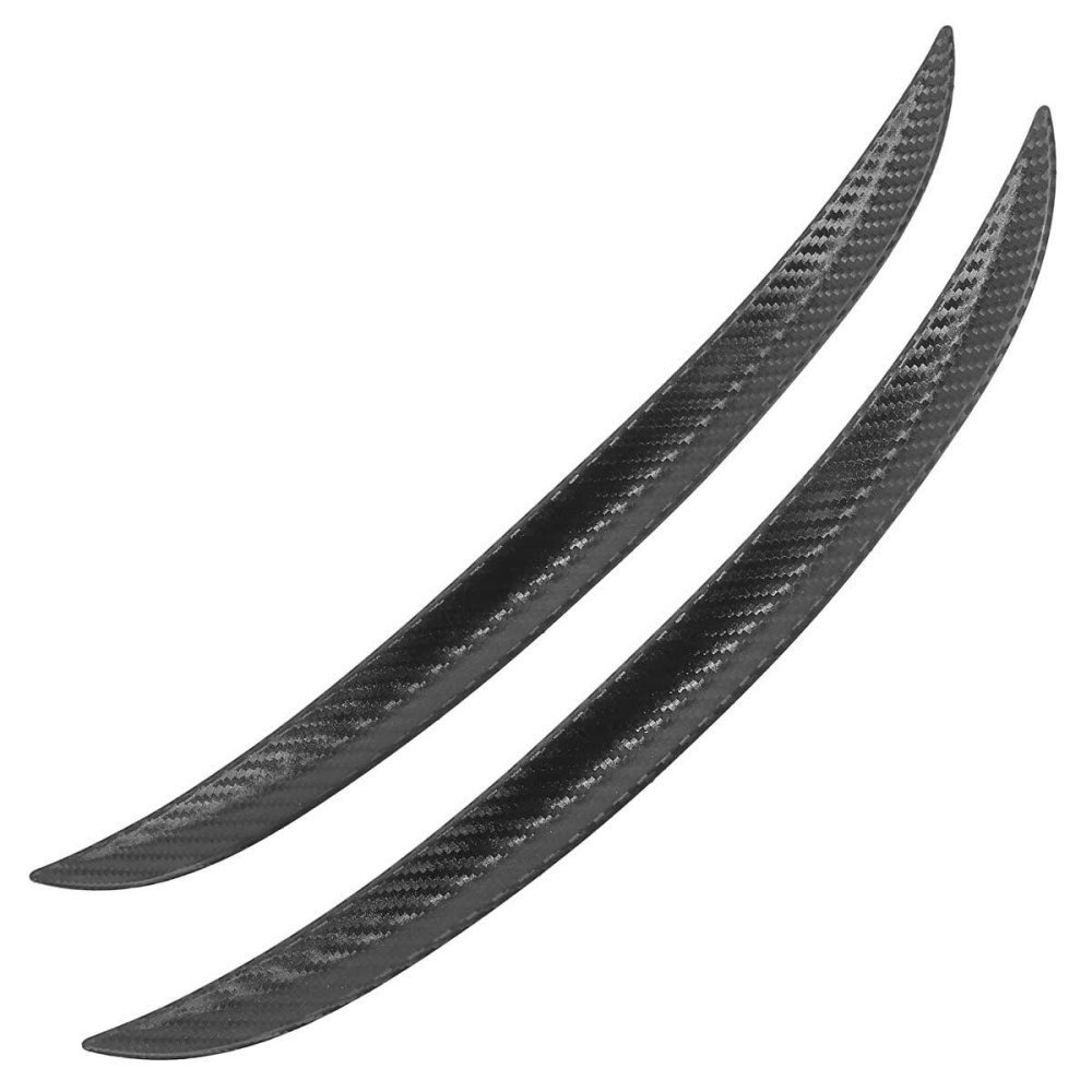 ABS Car Wheel Flares Round Arc Lip Carbon Fiber Look Car Mudguards - Image 2