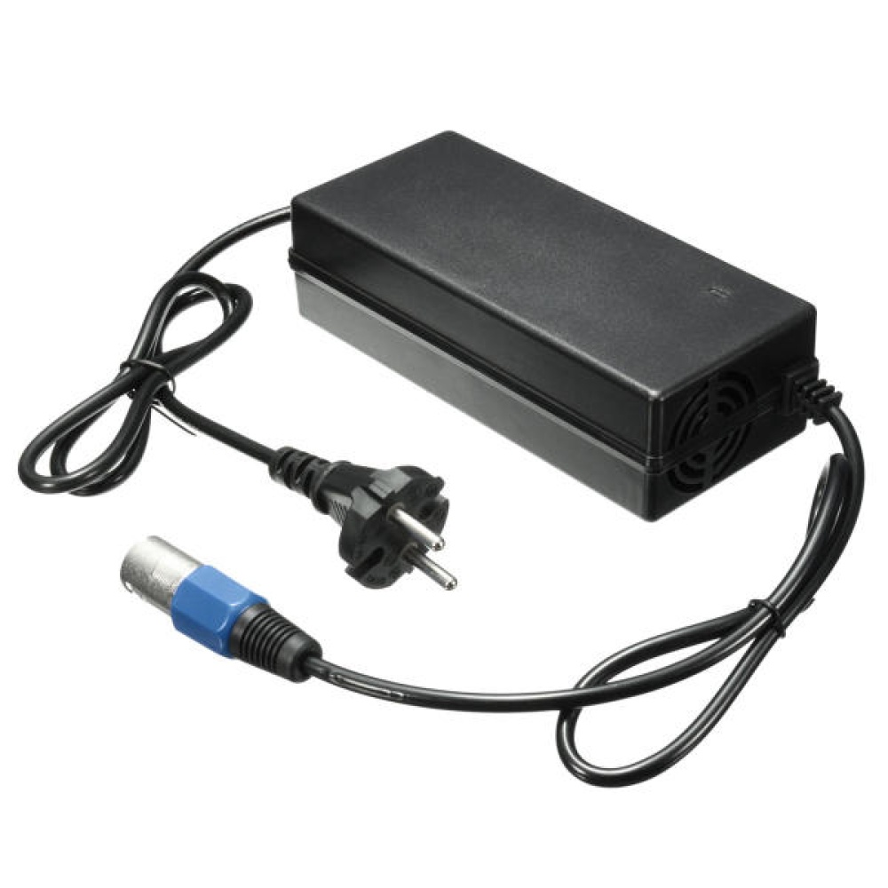 AC 80-240V 1.6A 3 Male Connector Lead Acid Battery Charger For Motorcycle Electric Scooter Bike Bike - Image 2