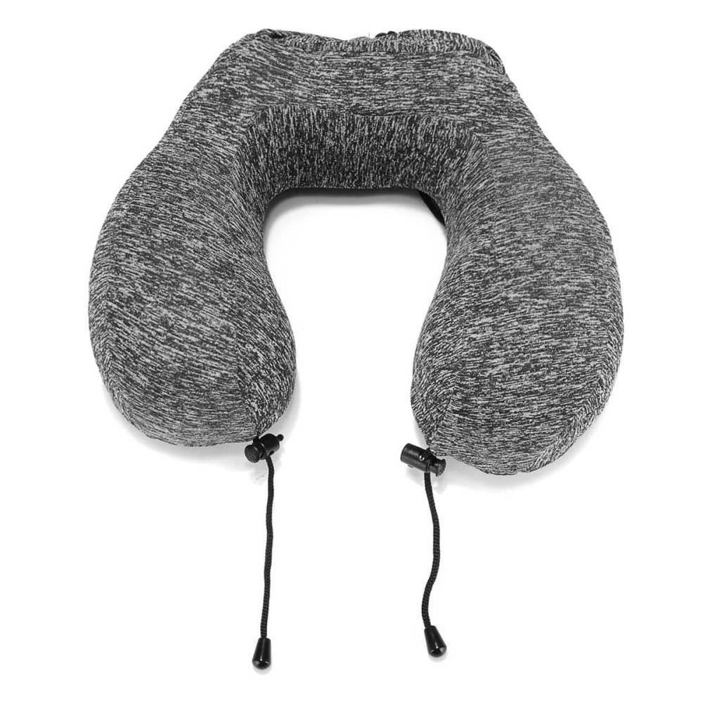 Honana BX Soft and Comfortable Support Slow Rebound Memory Cotton Neck Pillow U Type Pillow Storage - Image 2