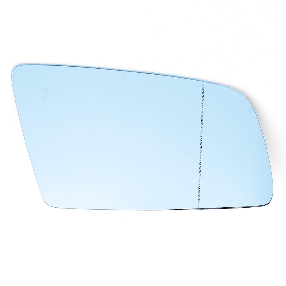 Right Side Blue Car Heated Side Mirror Glass For BMW 5 E60 E63 2004-2008 - Image 2