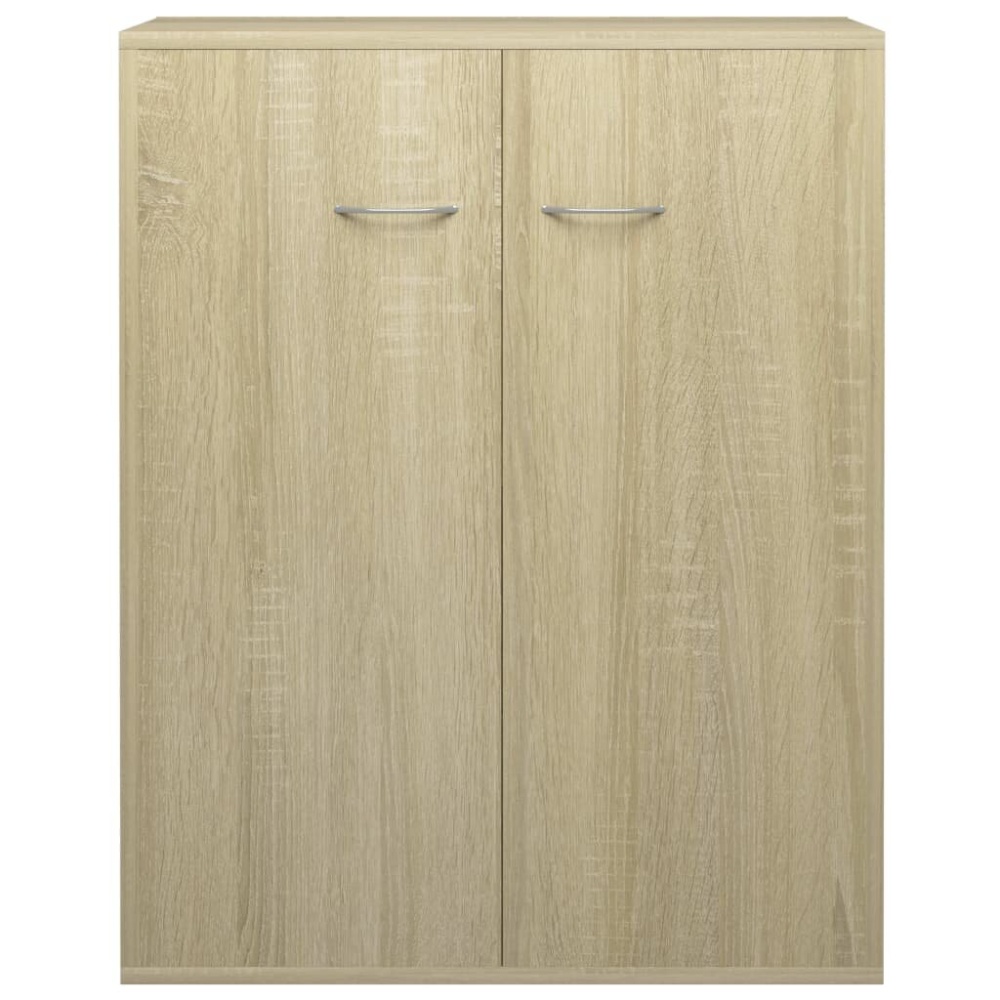 Sideboard Sonoma Oak 23.6"x11.8"x29.5" Chipboard - Image 2