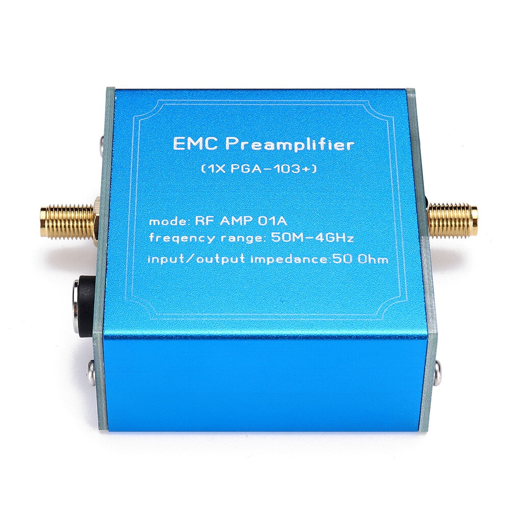 EMC EMI Magnetic Field Probe Signal Amplifier 50M-4GHz Broadband Preamplifier
