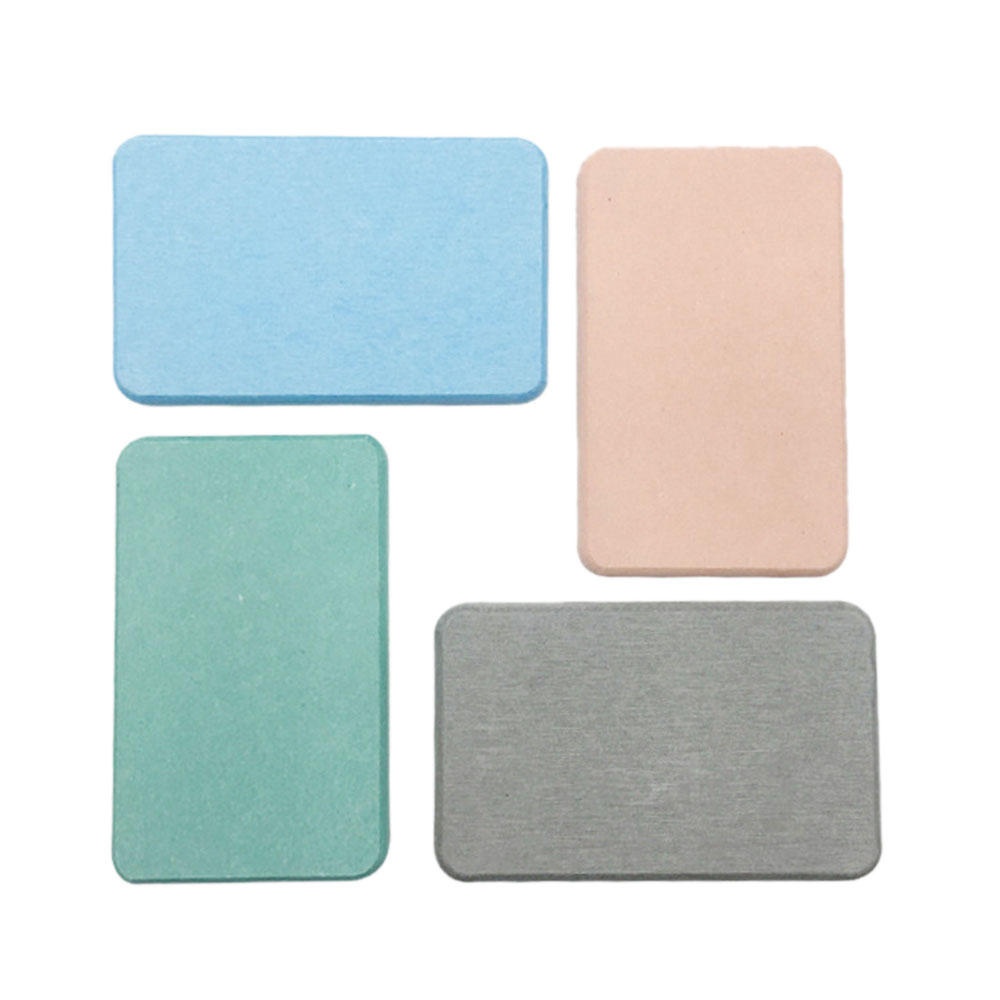 Simple Diatom Mud Coaster Soap Mat Water Absorption Mugs Pad Cup Coaster Soap Mat - Grey - Image 2