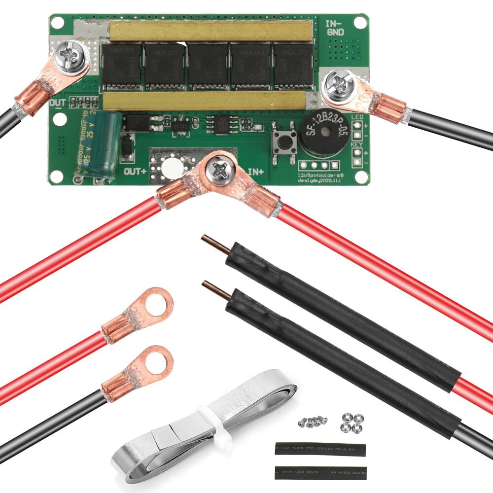 Bricolage Portable 12 V Batterie Machine de soudage par points de stockage d'energie PCB equipement de soudage par points accessoire de Machine de soudage par points