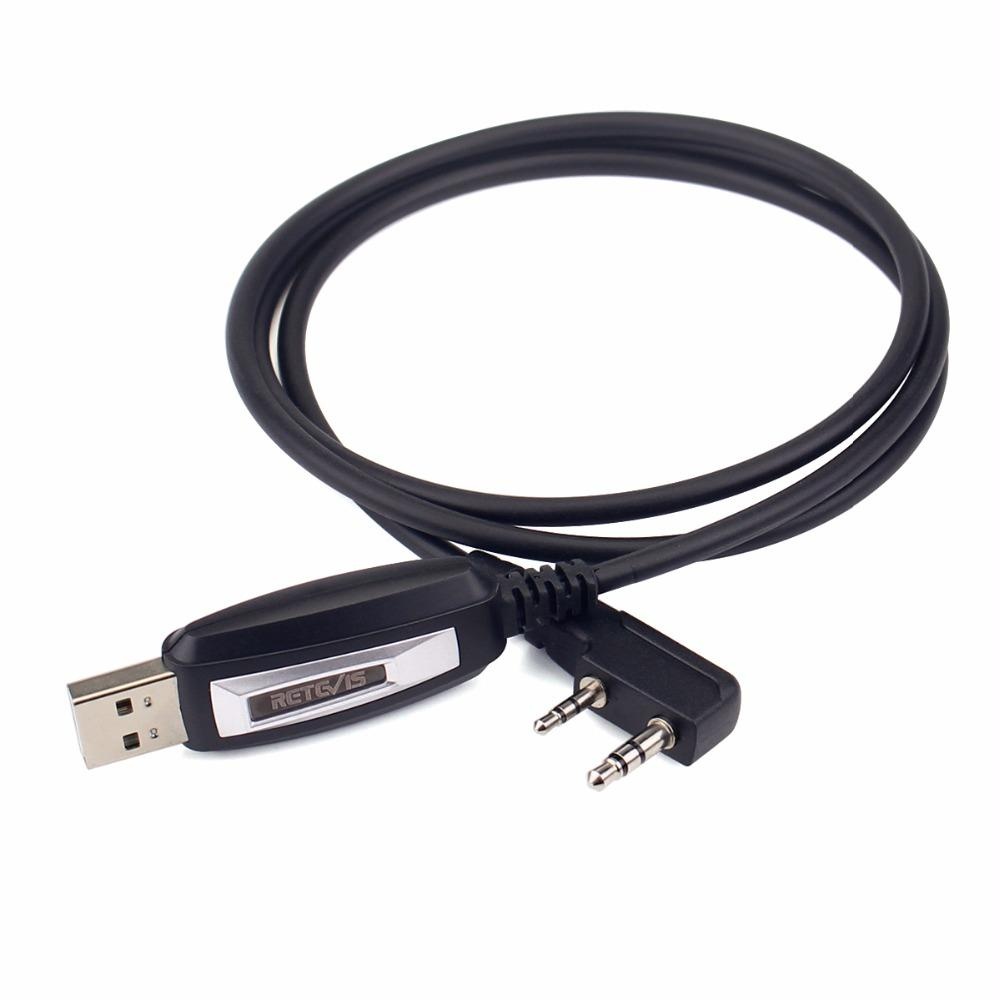 Revevis USB Programming Cable Accessories For Revevis RT-5R H777 RT5 for Baofeng UV-5R Bf-888S 888S For Kenwood HYT Radio C9018A