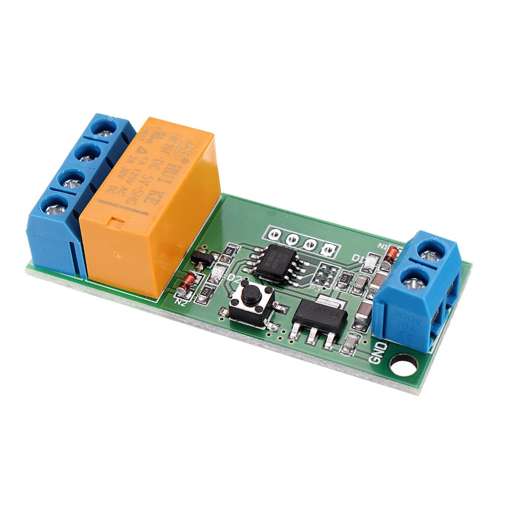 CE032 DC 5V 6V 9V 12V Motor Reversible Controller Time Adjustable Delay DPDT Relay Switch 2A 5000S