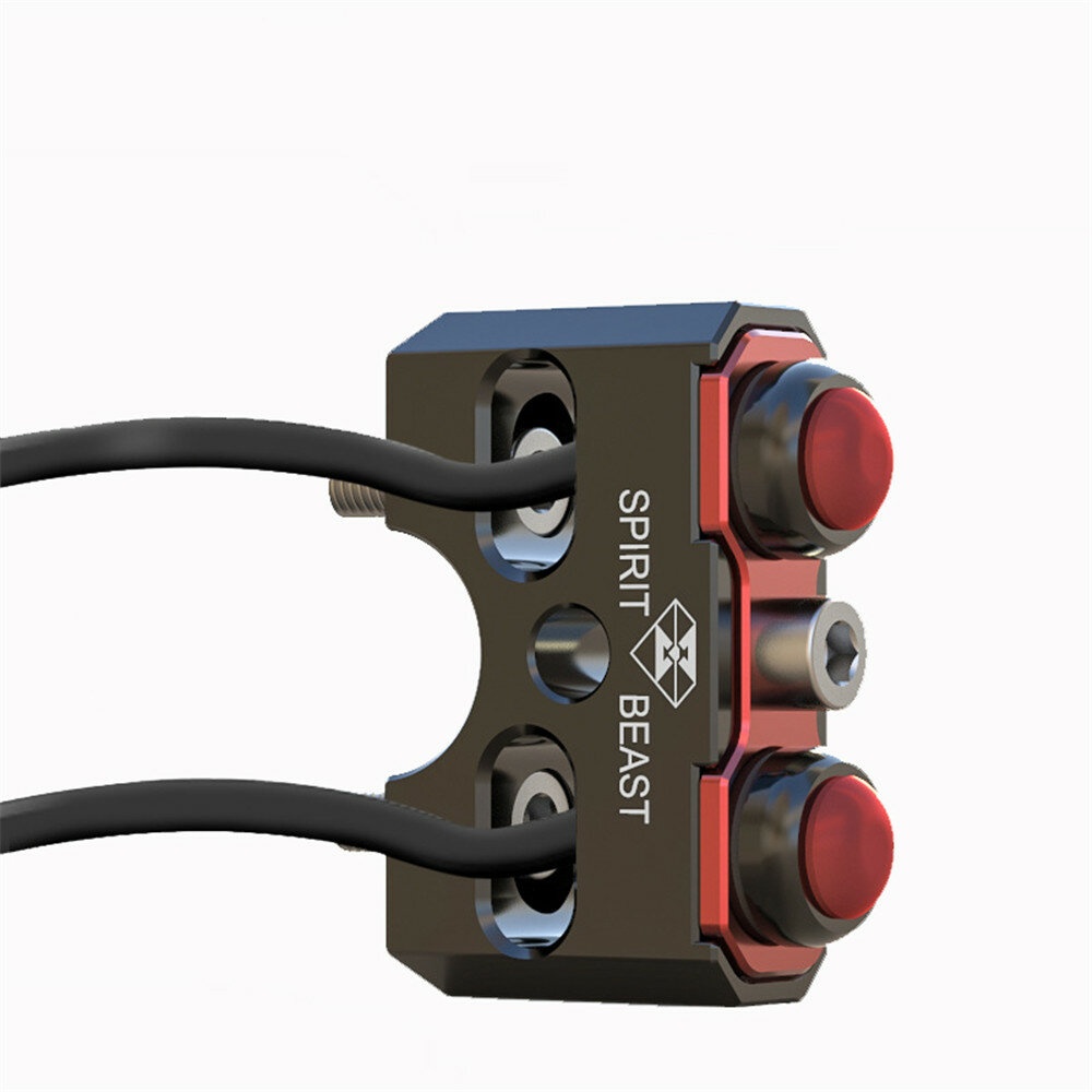 Motorcycle Handle Code Self-locking Double Switch Conversion Handlebar Lighting Control - 2