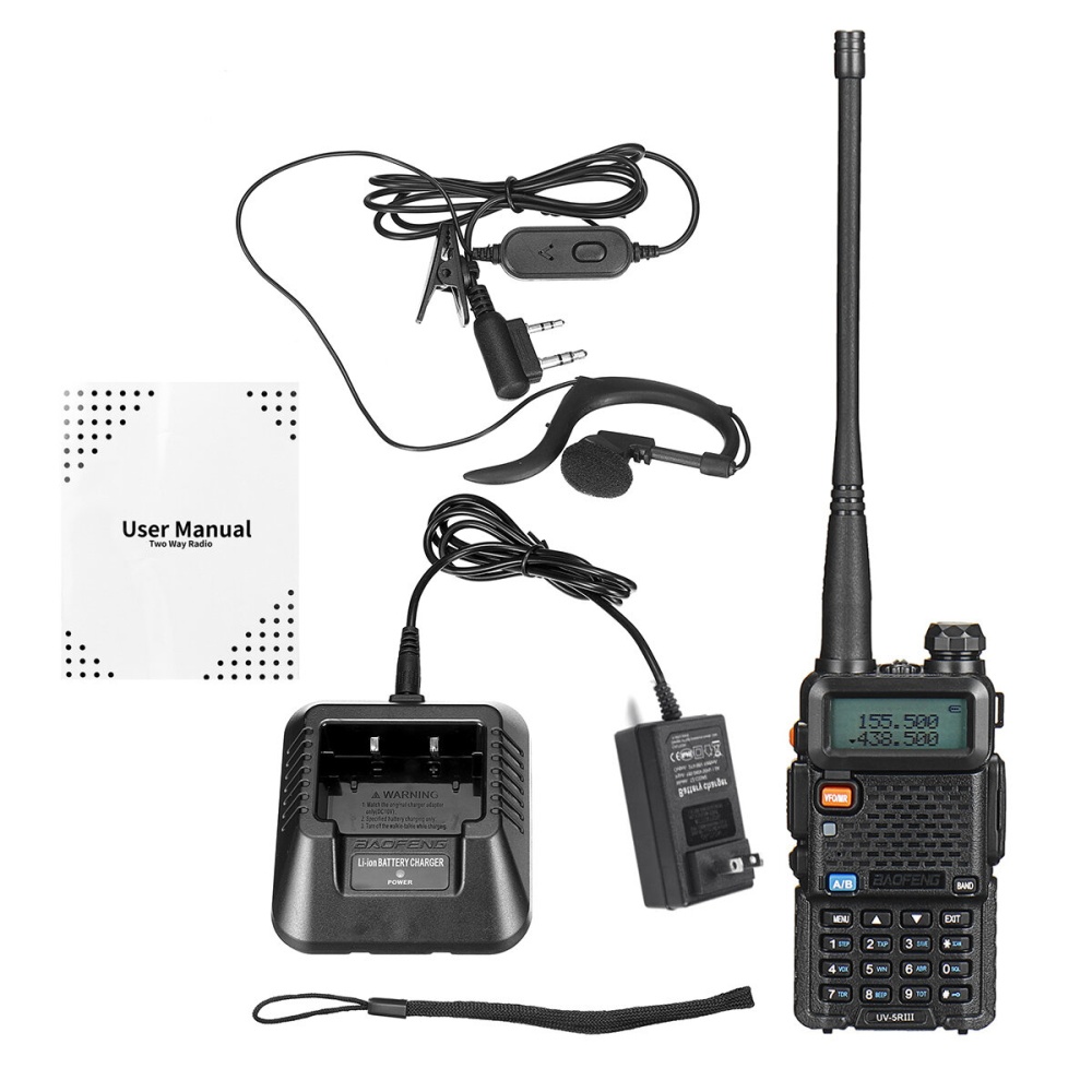 500W UV-10R 180Km Two Way Radio Walkie Talkie Ham Transceiver Long Range - AU Plug - Image 2