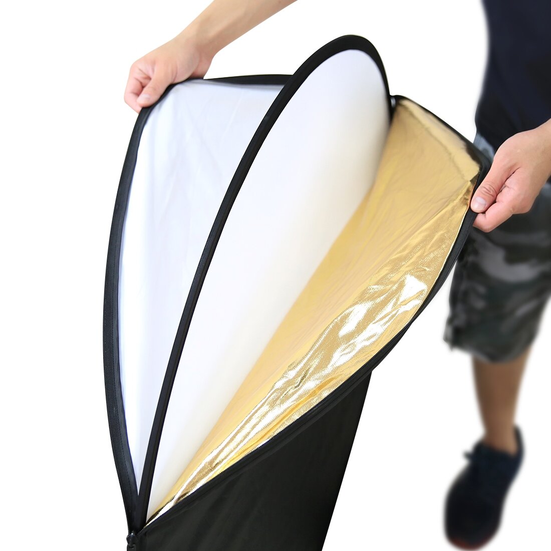 PULUZ PU5110 110cm 5 in 1 Portable Foldable Studio Photo Collapsible Reflector - Image 2