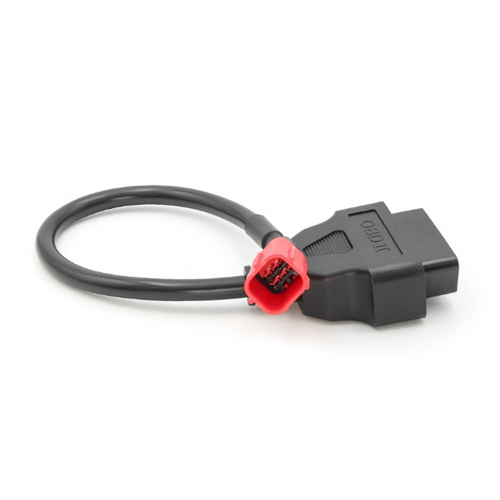 16pin to 6pin OBD Connector Diagnostic Cable Adaptor Motorcycle Accessory For Honda - Image 2