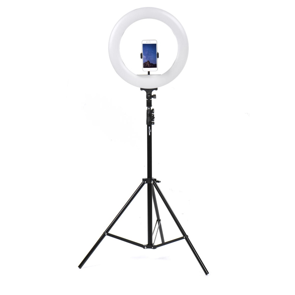 50cm Foldable Portable Video Ring Light Flash Holder Stand Tripod for Youtube Tik Tok Live Streaming - Image 2