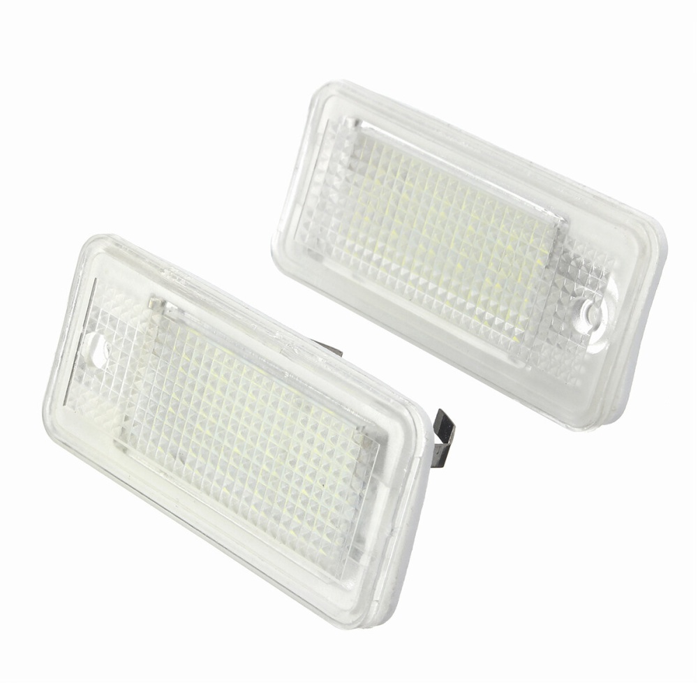 18 LED License Number Plate Light Lamp For Audi A3 A4 A6 A8 B6 B7 S3 Q7 RS4 RS6 - Image 2