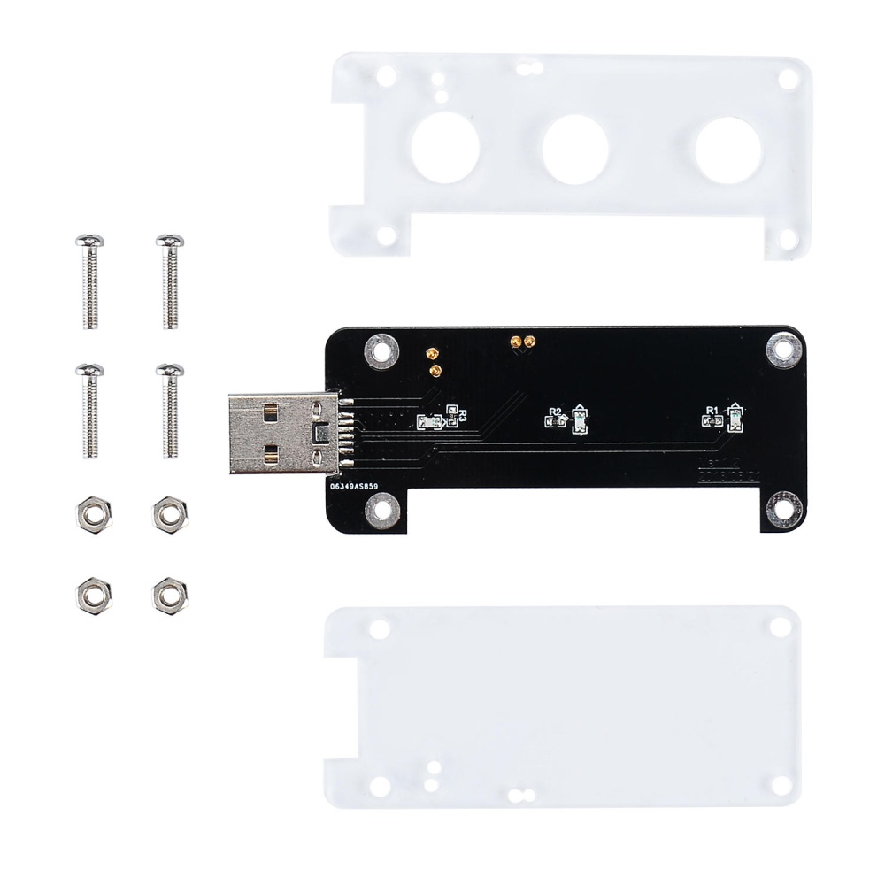 USB Dongle With Acrylic Shield for Raspberry Pi Zero / Zero W - Image 2