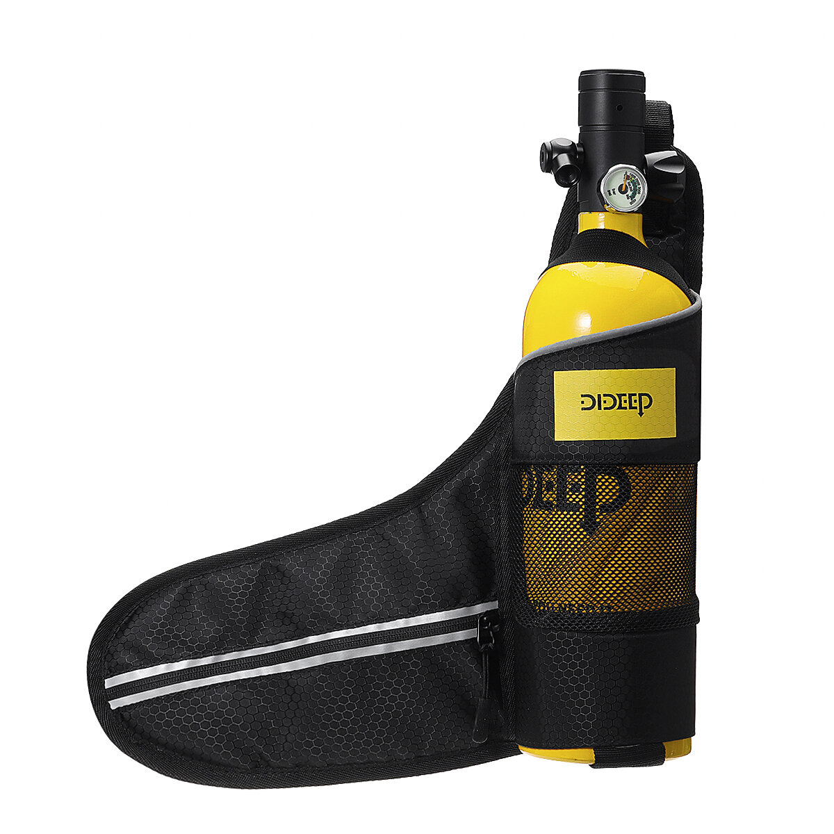 DIDEEP Quick Dry Crossbody Bag Breathable Carrying Bag Storage For 1L Scuba Tank - Image 2