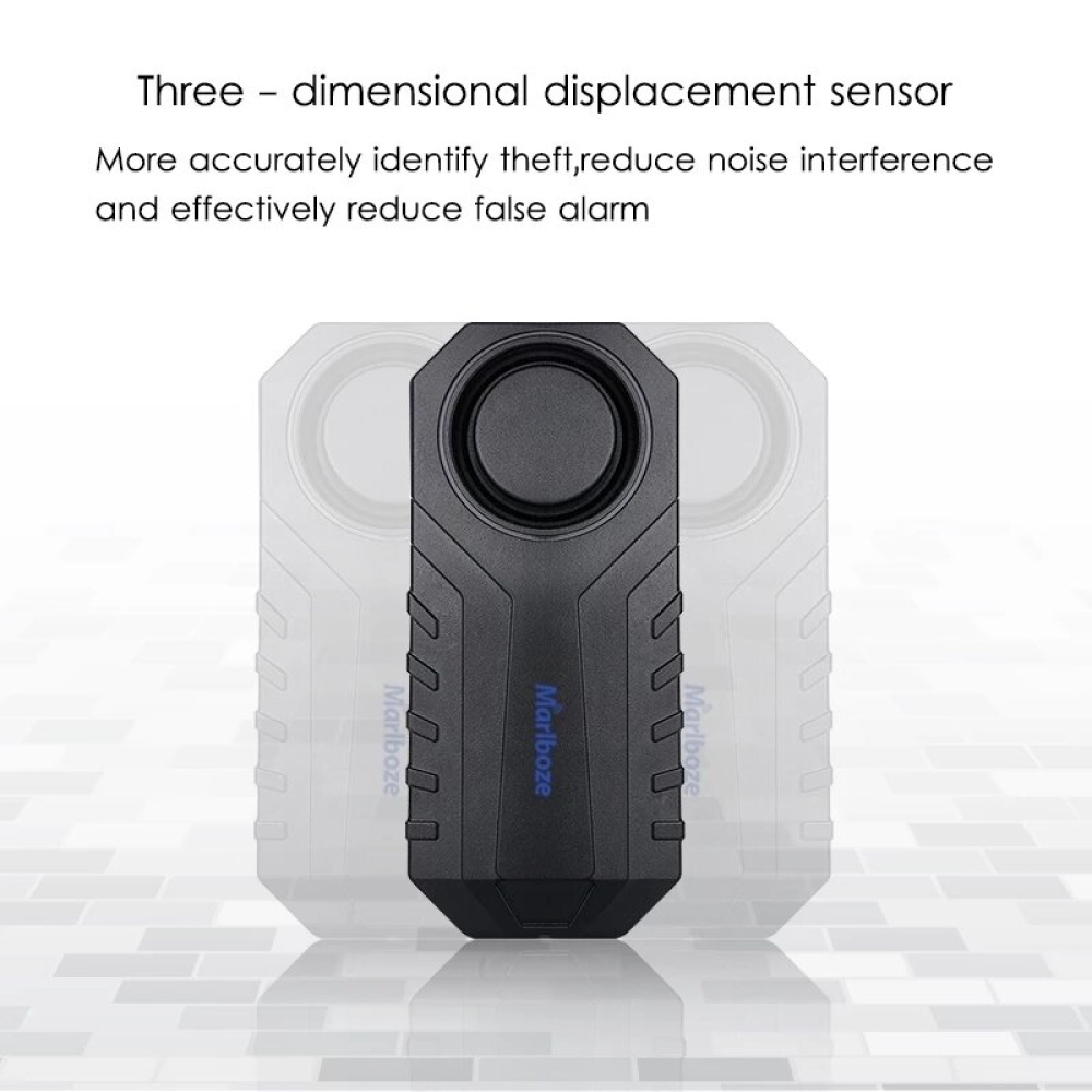 Wireless Bike Motorcycle Electric Car Vehicle Security Anti-lost Remind Vibration Alarm Sensor Remote Control Waterproof - C - Image 2