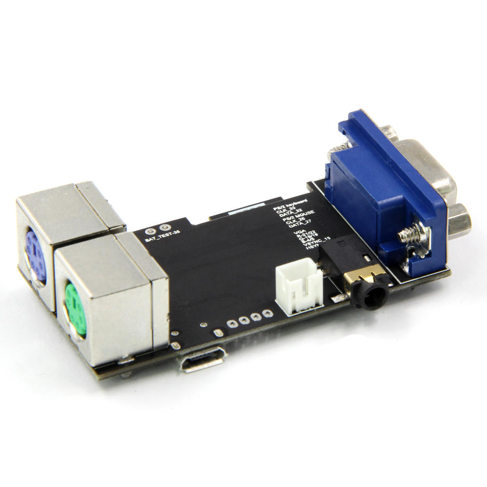 LILYGO® TTGO VGA32 V1.4 Controller PS/2 Mouse And Keyboard Controller Graphics Library Game Engine ANSI/VT Terminal For ESP32 - CH9102F Chip - Image 2