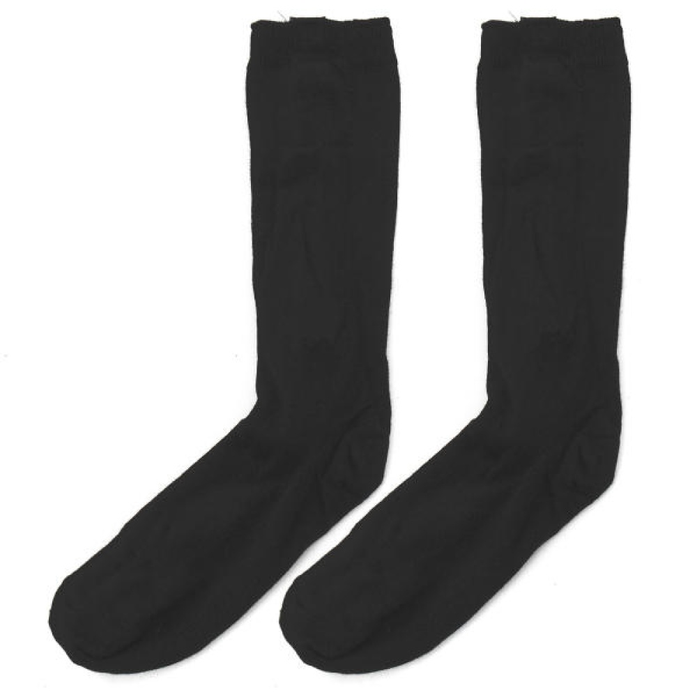 2pcs Electric Heated Hot Boot Socks Foot Heater For Motorcycle Riding Skiiing Size - Black - Image 2