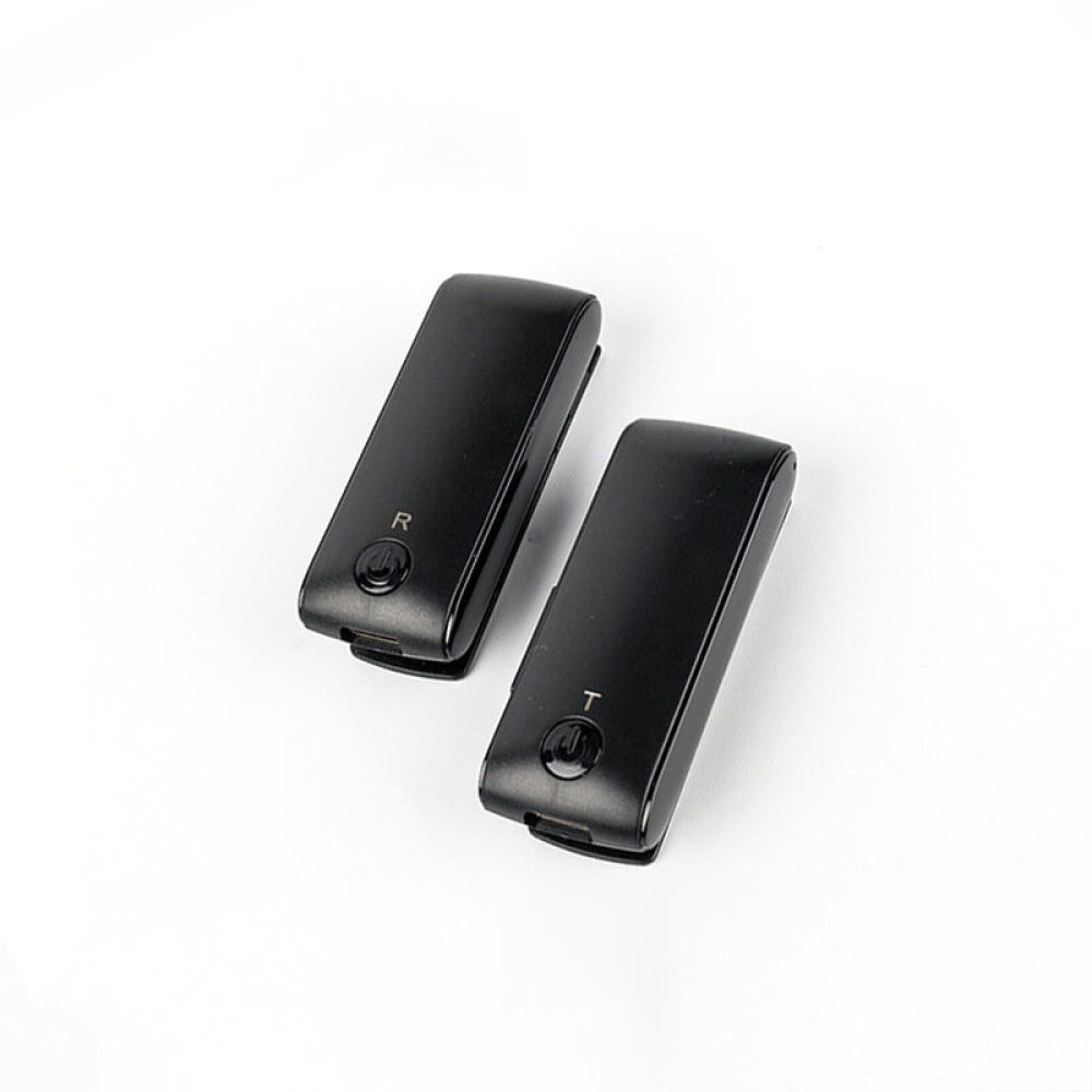 Kaopomic 1T1R Wireless Microphone System with Mini Tripod for DSLR Camera Camcorder Mobile Phone PC Live Broadcast Lavalier Condenser Chest Mic for F