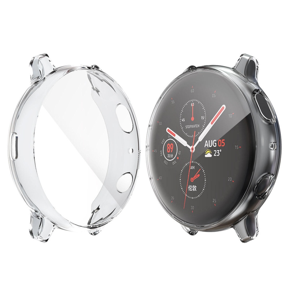 Enkay Transparent Full Cover Scratch Resistant TPU Watch Cover for Galaxy Watch Active 2 40mm