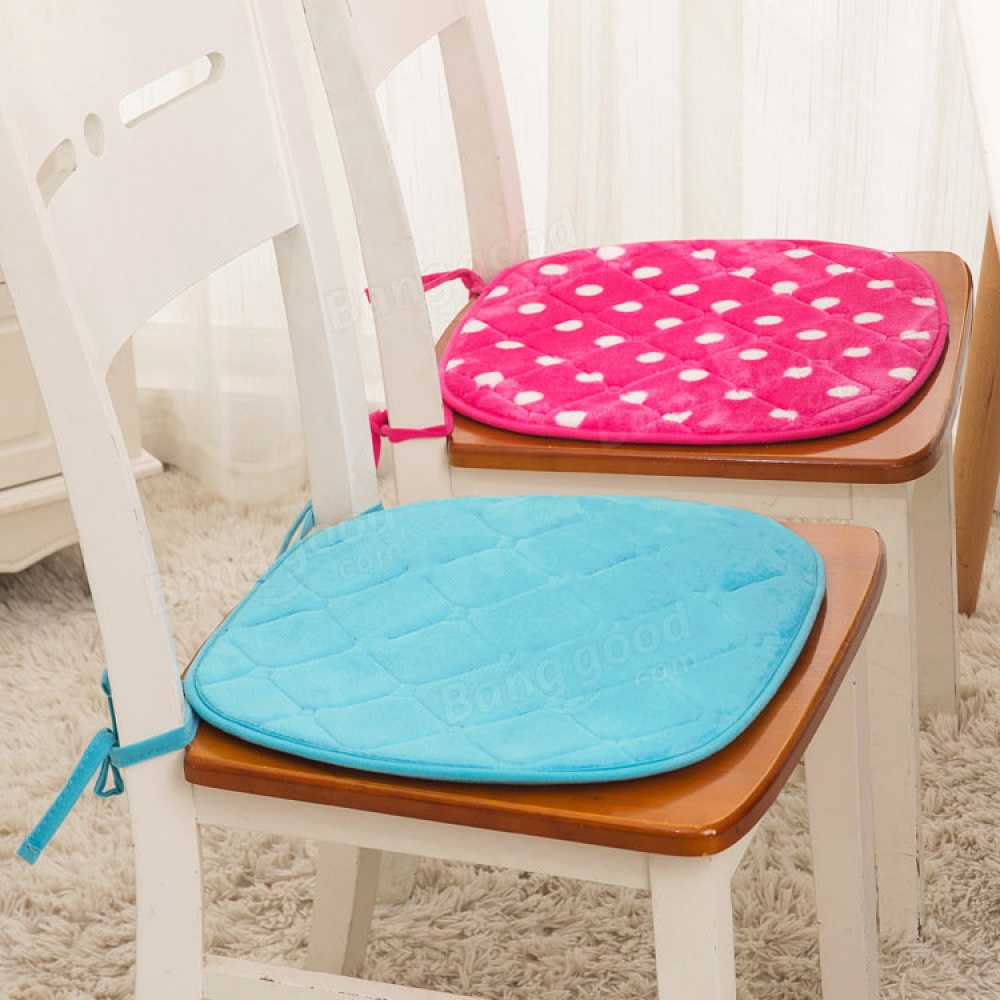 42x40cm Memory Cotton Soft Chair Cushion Car Office Mat Comfortable Buttocks Cushion Pads Home Decor - Pink - Image 2