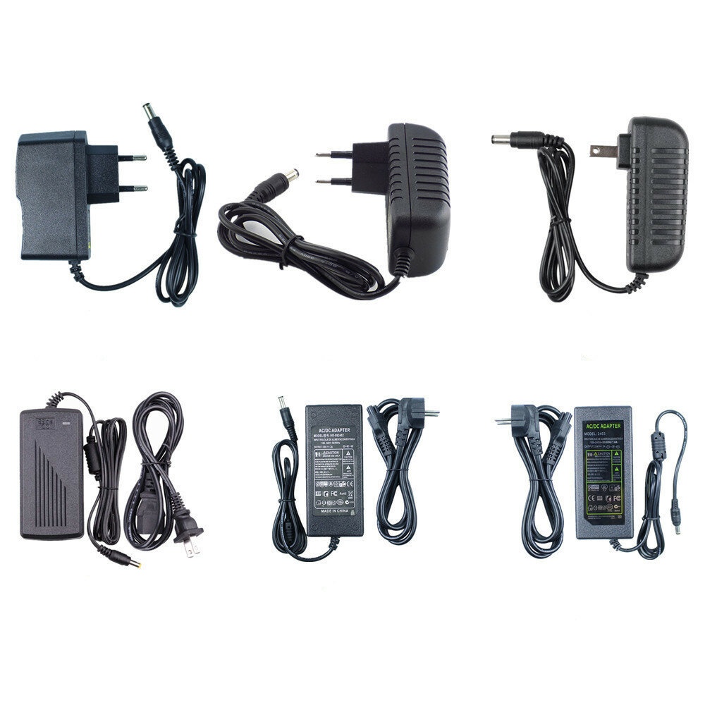 DC 24V Lighting Transformer AC 110V 220V Switching Power Supply 1A 2A 3A 5A Wide Application Power Adapter For Electronic Equipment - US Plug 1A