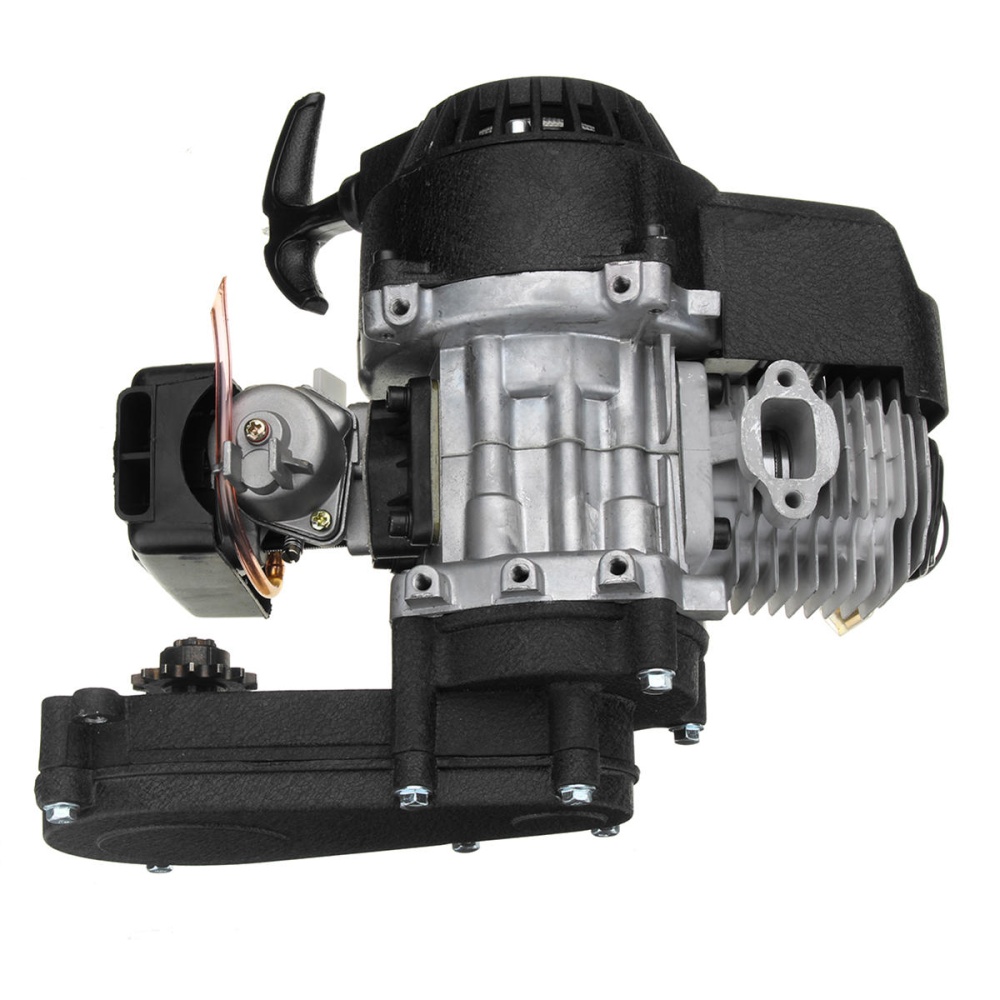 49cc Engine 2-Stroke Pull Start With Transmission For Mini Motor ATV Quad Bike - Image 2