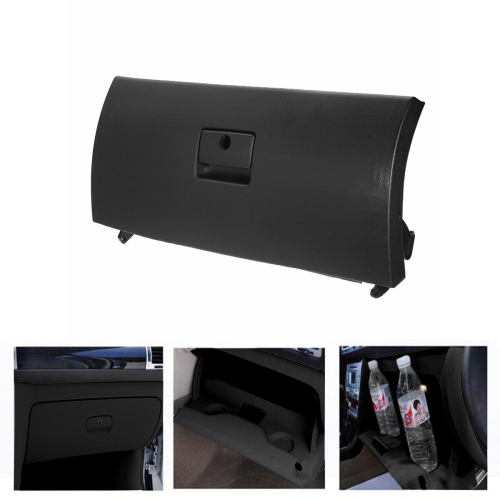 Glove Box Lid Cover Cap Black/Grey/Beige for VW Golf Jetta A4 Wagon 1J1857121A LHD Model - Black