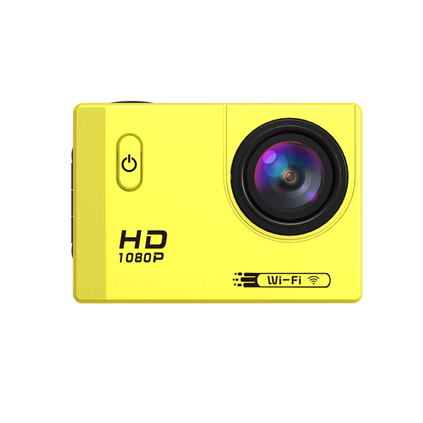 F71 Wifi HD 1080P Wide Angle 170 Degree Waterproof Sportscamera - Gold - Image 2