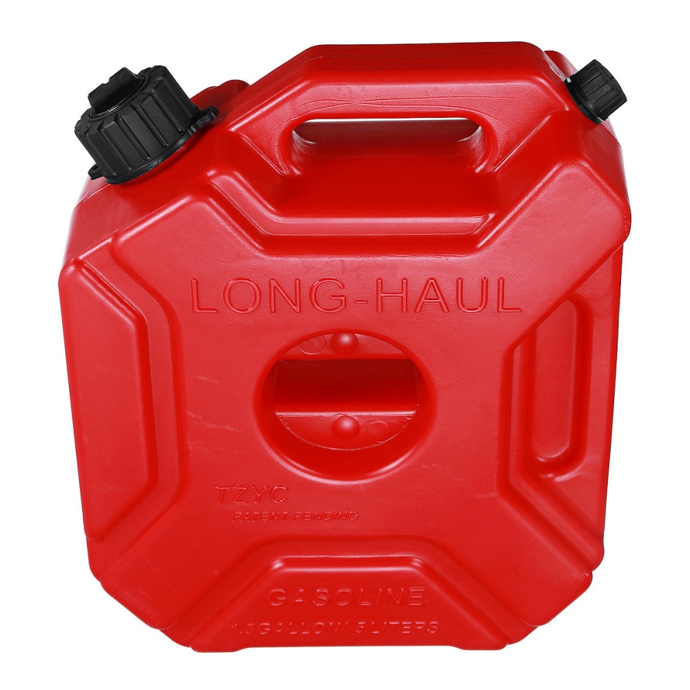 5L Fuel Tank Portable Jerry Can Gas Petrol With Bracket Lock For ATV UTV Motorcycle Car Gokart - Image 2