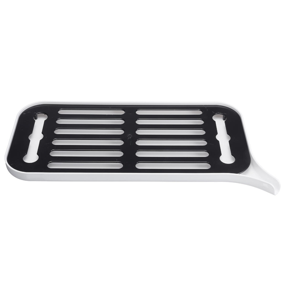 Kitchen Dish Drainer Drip Tray Rack Board Sink Drying Holder Washing Up Bowl Strainer - Image 2