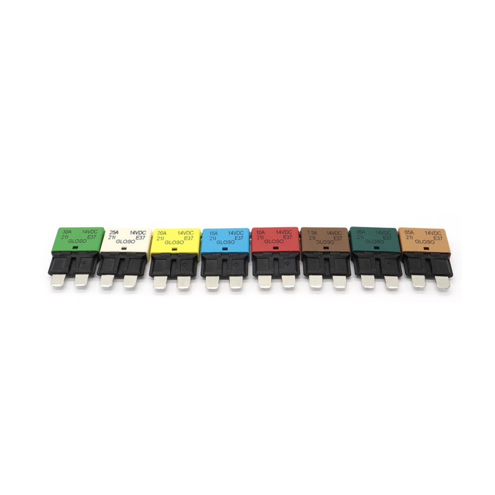 DC 28V 5-30A Reettable Circuit Breaker Fuse Reset Blade for Marine Automotive - 30A - Image 2