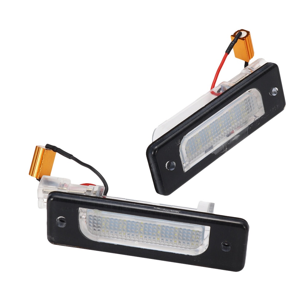 2PCS LED Number License Plate Light Rear For BMW E30 E28 E23 E32 3 5 6 7 Series - Image 2