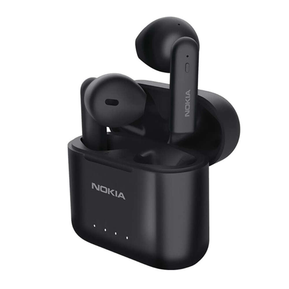 Nokia E3101 TWS bluetooth 5.1 Wireless Earphone ENC Noise Cancelling 13mm Dynamic Earbuds Stero Low Latency Headphones Headset - Black