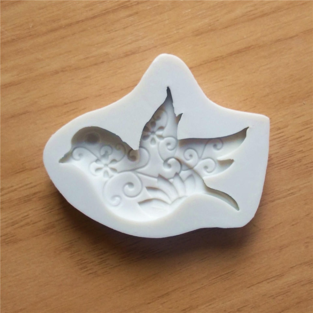 Cake Tools New Peace Dove Silicone Chocolate Handmade Fondant Mold Crafts Mould - Image 2