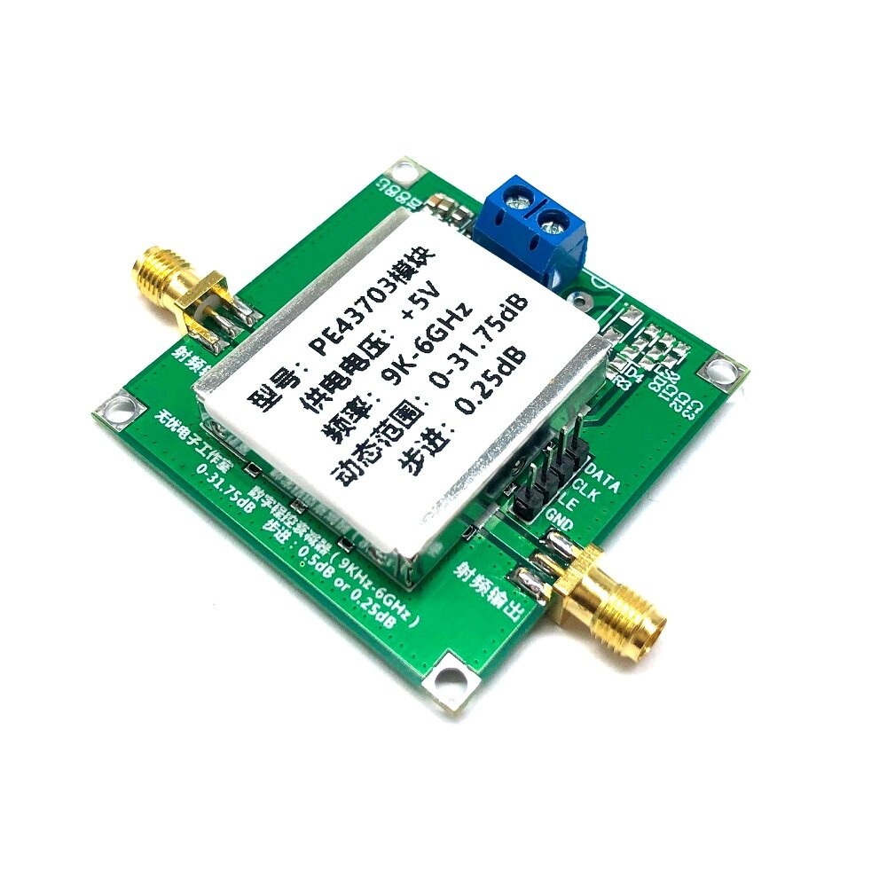 PE43703 9K~6GHz 0.25dB Step to 31.75dB 7-bit Digital RF Attenuator Module High Linearity Step Attenuator - Image 2