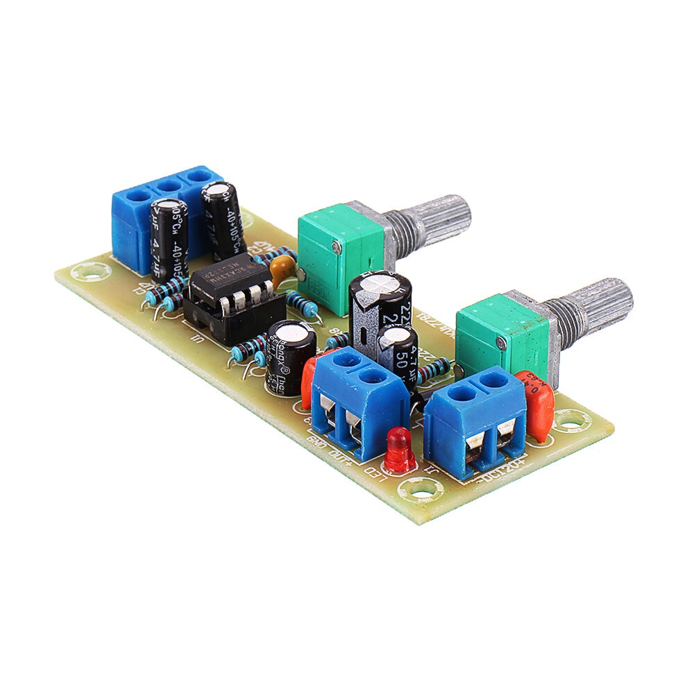 3pcs Single Power Supply DC10-24V 22Hz-300Hz Subwoofer Preamp Board Low Pass Filter Module - Image 2