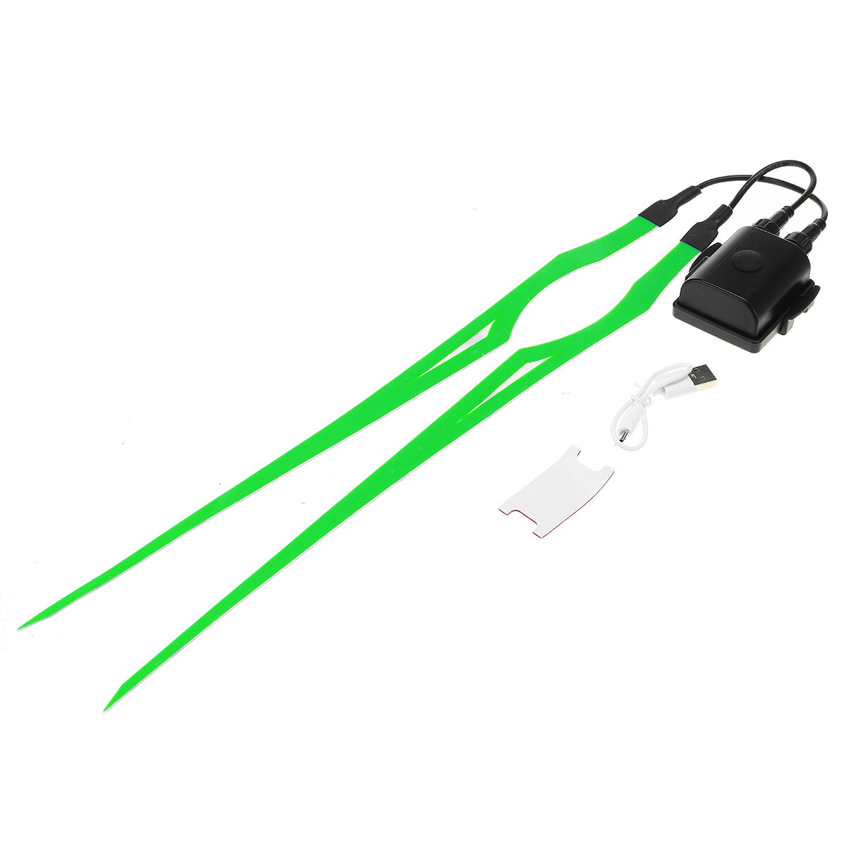 Motorcycle Helmet Flashing Light Strip USB Rechargeable Waterproof Stripe Signal Light Waterproof IP67 - Blue - Image 2