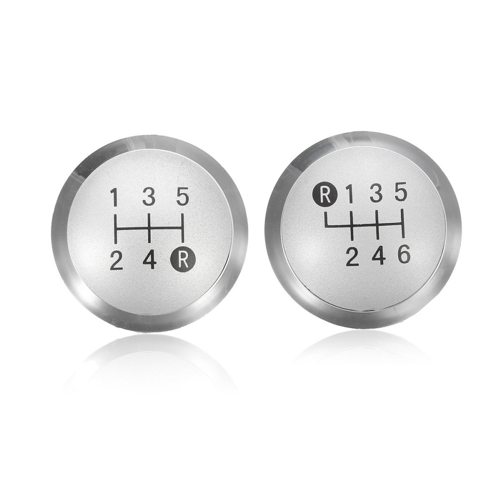 Gear Shift Knob Chrome Cap Top For TOYOTA AURIS 2008 2009 - 6 Speed