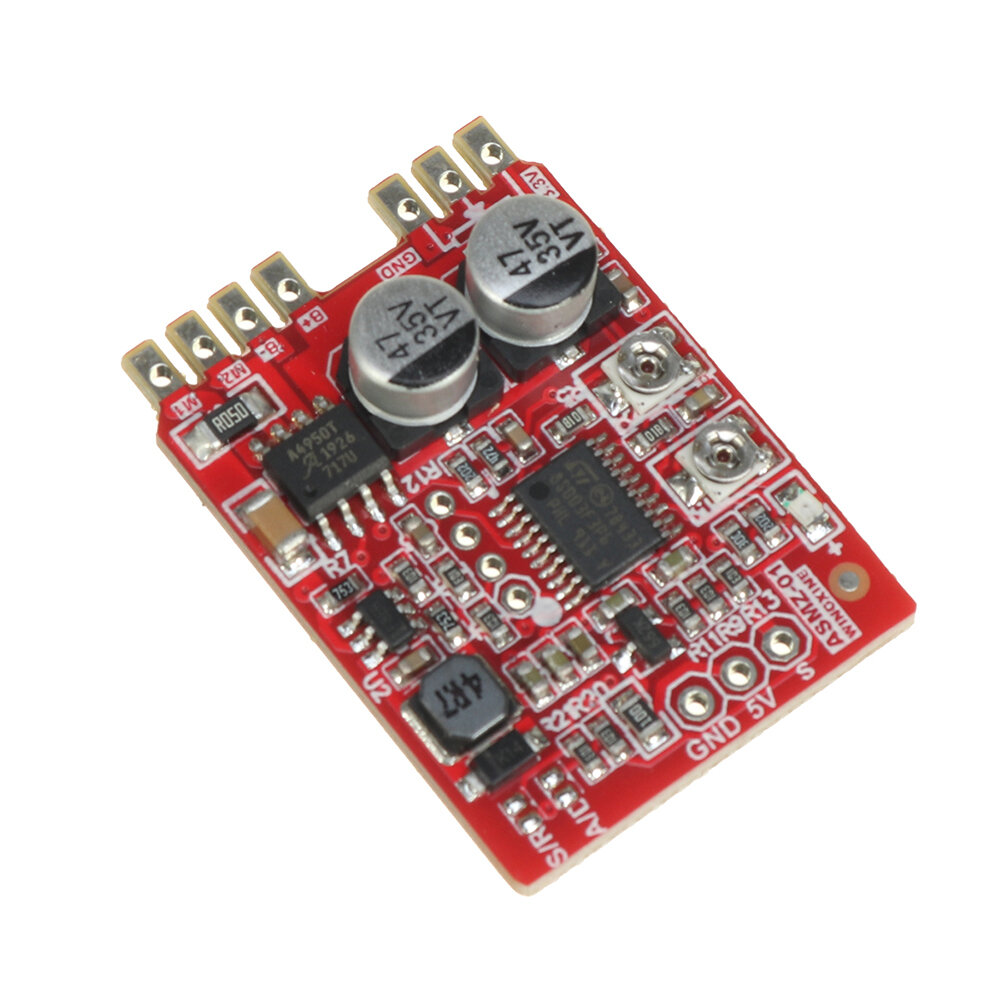 ASMZ-01 5V-24V/2.5A Analog Voltage Steering Gear Controller Self-made Low-power Steering Gear Circuit Board - Image 2