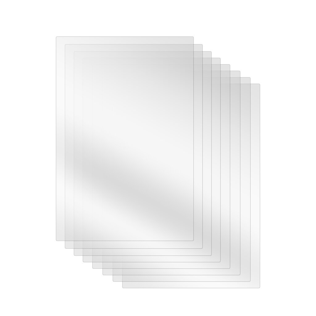 Dotbit 260x200x0.1mm SLA DLP Photosensitive Resin FEP Film Release Film for Applicable to 8.9 Inch DLP/SLA UV Resin 3D Printer - 5Pcs - Image 2